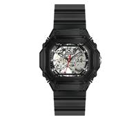 ICE-WATCH - BEWATCH 2 Black Skeleton - Reloj Azul para Hombre con Correa de Poliuretano - 025686 (48mm)