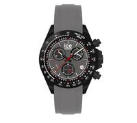 ICE-WATCH - BEWATCH Iron Grey - Reloj Negro para Hombre con Correa de Silicona - 025629 (41mm)