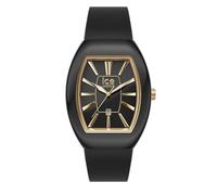 ICE-WATCH - Ice boliday Dome Black Gold - Reloj Negro para Mujer con Correa de Silicona - 024031 (Small)