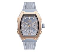ICE-WATCH - Ice boliday Glacier Blue - Reloj Azul para señora con Correa de Silicona - 022860 (Pequeño)