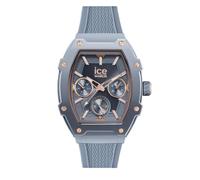 ICE-WATCH Ice boliday Horizon Azul - Reloj Azul para señora con Correa de Silicona - 022867 (Pequeño)