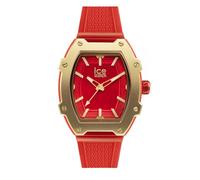 ICE-WATCH - Ice boliday Red Gold - Reloj Rojo para Mujer con Correa de Silicona - 023320 (Medium)
