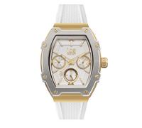 ICE-WATCH - Ice boliday White Gold - Reloj Blanco para señora con Correa de Silicona - 022871 (Pequeño)