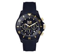 ICE-WATCH - Ice Chrono Dark Blue Gold - Reloj Azul para Hombre con Correa de Polyamide - 021601 (Medium)