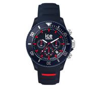 ICE-WATCH - Ice Chrono Dark Blue Red - Reloj Azul para Hombre (Unisex) con Correa de Polyamide - 021425 (Medium)
