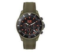 Ice-Watch - ICE chrono Khaki orange - Reloj verde para Hombre con Correa de silicona - Chrono - 020884 (Large)