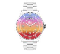 ICE-WATCH - Ice Clear Sunset Energy - Reloj Multicolor para Mujer con Correa de Polyamide - 021436 (Medium)