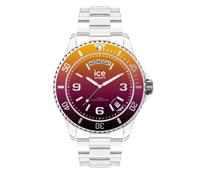 Ice-Watch - ICE clear sunset Fire - Reloj multicolor para Hombre (Unisex) con Correa de polyamide - 021437 (Medium)