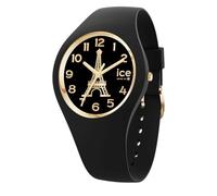 Ice-Watch - ICE cocorico Eiffel tower Black - Reloj negro para Mujer con Correa de silicona - 023247 (Small)