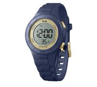 ICE-WATCH - Ice Digit Dark Blue Gold - Reloj Azul para Niño (Unisex) con Correa de Polyamide - 021618 (Small)