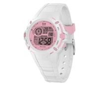 Ice-Watch - ICE digit explorer White pink - Reloj blanco para Niña con Correa de silicona - 024001 (Small)