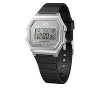 Ice-Watch - Reloj para mujer Ice Digit Retro, negro, correa de silicona, 022735 (Small)