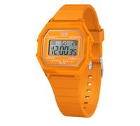 ICE-WATCH - Ice Digit Retro Neon Orange - Reloj Naranja para Mujer con Correa de Silicona - 022886 (Small)
