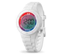 Ice-Watch - ICE digit Sunset rainbow - Reloj blanco de niña con correa de plástico - 021397 (Small)
