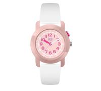 Ice-Watch - Ice Find White - Reloj Rosa para Niña con Correa de Silicona - 024914 (Small)
