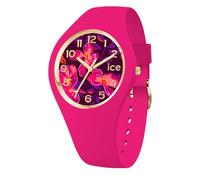 Ice-Watch - ICE flower Fuschia blossom - Reloj rosa para Mujer con Correa de silicona - 021738 (Small +)