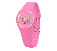 ICE-WATCH - Ice Flower Pinky Bloom - Reloj Rosa para Mujer con Correa de Silicona - 021731 (Extra Small)