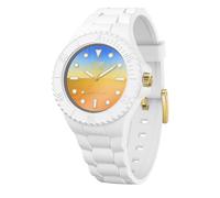 Ice-Watch - ICE generation Solar Sunrise - Reloj blanco para Mujer con Correa de silicona - 020391 (Medium)