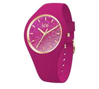 Ice-Watch - ICE glitter Fuschia pink - Reloj rojo para Mujer con Correa de polyamide - 022575 (Small +) Rojo