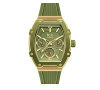 ICE-WATCH - Ice Gold Forest - Reloj de señora Verde con Correa de Silicona - 022859 (Pequeño)