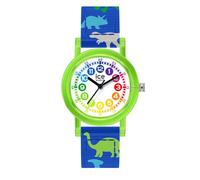 ICE-WATCH - Ice Learning Green Dinosaur - Reloj Azul para Niño (Unisex) con Correa de Silicona - 022693 (Small)