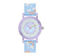 ICE-WATCH - ICE learning Light blue rainbow - Reloj azul para Niña con Correa de nylon - 023299 (Small)