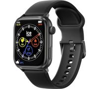 Ice-Watch - ICE smart 2.0 Black - Reloj conectado negro con correa de silicona negra para hombre - 022535 (1,96 inch) Negro