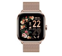 ICE-WATCH - ICE smart 2.0 - Reloj conectado cuadrado de señora en oro rosa con correa de metal - 023331 (1.70 pulgadas)