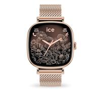 ICE-WATCH - Ice Smart 2.0 Rose-Gold Milanese - Reloj Inteligente Cuadrado Rosa Dorado para Mujer con Correa de Acero Inoxidable - 025233 (1,70 Pulgadas)