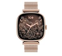 ICE-WATCH - Ice Smart 2.0 Rose-Gold Milanese - Reloj Inteligente Cuadrado Rosa Dorado para Mujer con Correa de Acero Inoxidable - 025233 (1,70 Pulgadas)