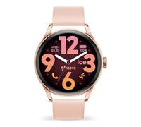 Ice-Watch - Ice Smart 3.0-1.2 Rose-Gold Nude AMOLED GPS - Reloj Conectado Redondo Rosa Oro para Mujer con Correa de Silicona - 025103 (1.20 Pulgadas)