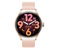 Ice-Watch - Ice Smart 3.0-1.2 Rose-Gold Nude AMOLED GPS - Reloj Conectado Redondo Rosa Oro para Mujer con Correa de Silicona - 025103 (1.20 Pulgadas)