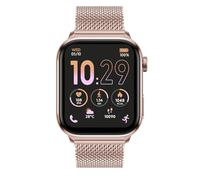 Ice-Watch - ICE smart 3.0 Rose gold Milanese 1.78 AMOLED GPS - Reloj de señora rectangular oro rosa con correa de metal - 024304 (1.78 pulgadas)