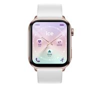 Ice-Watch - ICE smart 3.0 Rose gold White 1.78 AMOLED GPS - Reloj conectado rectangular oro rosa para señora con correa de silicona - 024302 (1.78 inch)