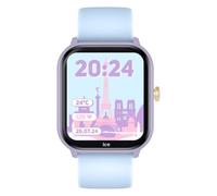 ICE-WATCH - Ice Smart Junior 2.0 Purple Soft Blue - Reloj Infantil Conectado Morado con Correa de Silicona Azul - 022801 (1,75 Inch)
