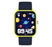 ICE-WATCH - Ice Smart Junior 2.0 Yellow - Reloj Infantil Conectado Amarillo con Correa de Silicona Azul - 022791 (1,75 Inch)