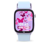 Ice-Watch - ICE smart junior 3.0 Find My Purple Soft blue - Reloj conectado geolocalizable morado para Niña con Correa de silicona - 024550 (1.75 pulgadas)