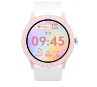 ICE-WATCH - Ice Smart Junior 3.0 Pink White - Reloj Conectado Redondo Rosa para niña con Correa de Silicona - 025248 (1,19 Pulgadas)