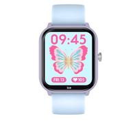 ICE-WATCH - Ice Smart Junior 3.0 Purple Soft Blue 1.75 AMOLED - Reloj Morado para Niña con Correa de Silicona - 024298 (1.75 Pulgadas)