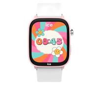 ICE-WATCH - Ice Smart Junior FH Pink White - Reloj Conectado geolocalizable Rosa para Niña con Correa de Silicona - 025681 (36mm Pulgadas) - Localización geográfica a través de la aplicación Find HUB
