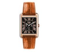 Ice-Watch - Ice Smart TKS 2.0 Rose-Gold Cognac Croco - Reloj Conectado Rosa Oro para Mujer con Correa de Cuero - 025383 (1,41 Pulgadas)