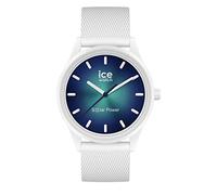 Ice-Watch - ICE solar power Abyss - Reloj blanco para Hombre (Unisex) con Correa de silicona - 019028 (Medium)