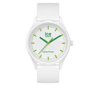 Ice-Watch - ICE solar power Nature - Reloj blanco para Hombre (Unisex) con Correa de silicona - 017762 (Medium)