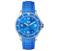 Ice Watch – Reloj ICE steel Blue forever para hombre – Plateado, correa silicona – 020361 (Small)