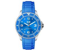 Ice-Watch - ICE steel Blue forever - Reloj plateado para Hombre con Correa de silicona - 020361 (Small)