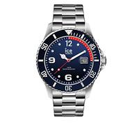 Ice-Watch - ICE steel Marine silver - Reloj azul para Hombre con Correa de metal - 015775 (Large)