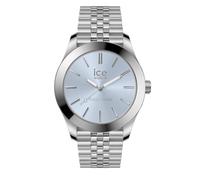 ICE-WATCH - Ice Steel Silver Light Blue - Reloj Plata y Azul para Mujer con Correa de Metal - 023789 Small (37mm)