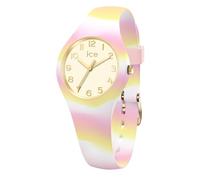 Ice-Watch - ICE tie and dye Crystal rose - Reloj rosa para Mujer con Correa de polyamide - 022596 (Extra small) Rosa, blanco y amarillo