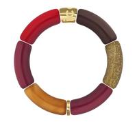 ICE-WATCH N/A Jewellery - Pulsera de mujer Bella Cranberry Red - Pulsera de moda para mujer, color rojo, negro y naranja (024176), Cranberry red, talla única, talla única, Acrílico, acrílico