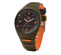 Ice-Watch - P. Leclercq Khaki orange - Reloj verde para Hombre con Correa de silicona - 020886 (Medium)